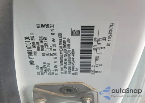 2021 Ford Transit Connect Xl from USA, damaged, VIN NM0LS7E28M1483860